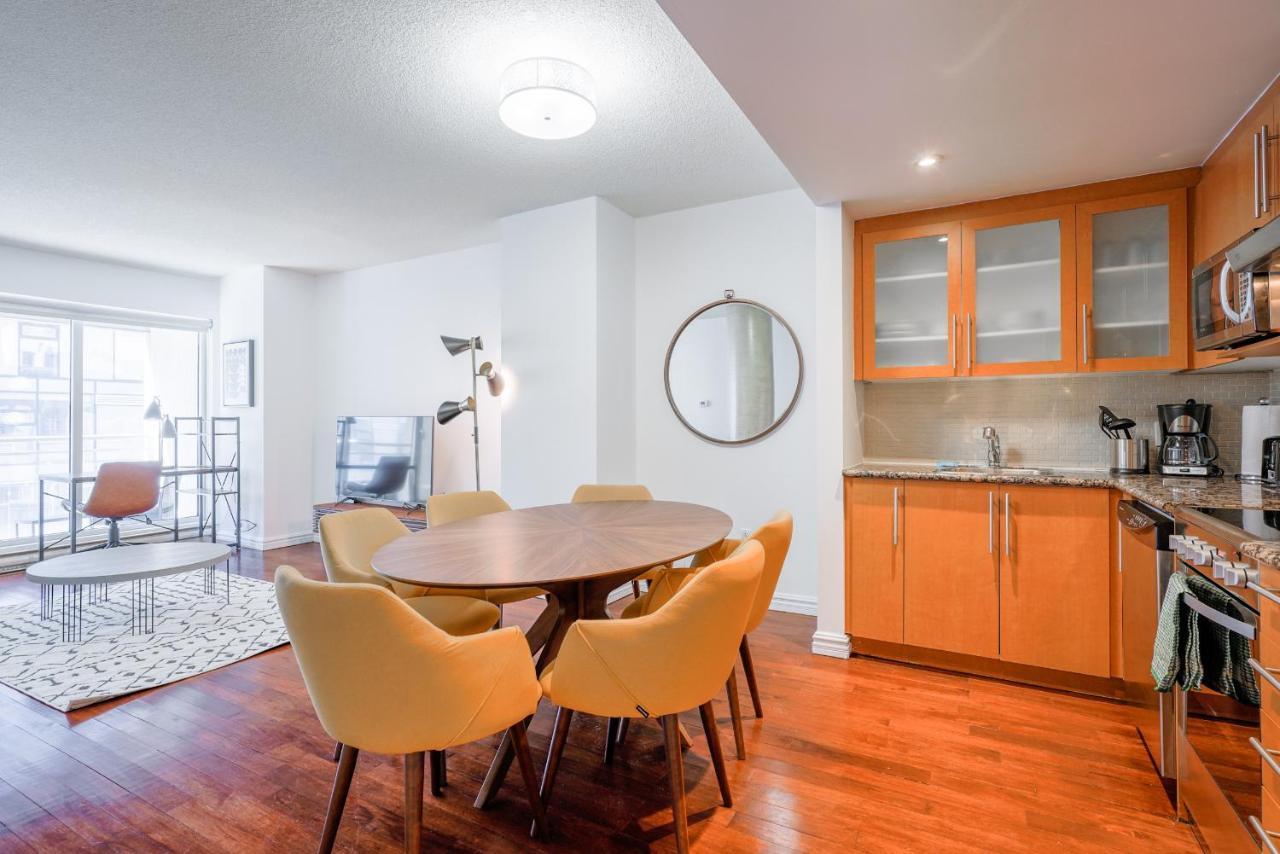 Le Mille Neuf Furnished Apartments Montreal Exterior foto