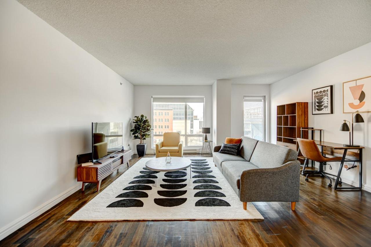 Le Mille Neuf Furnished Apartments Montreal Exterior foto