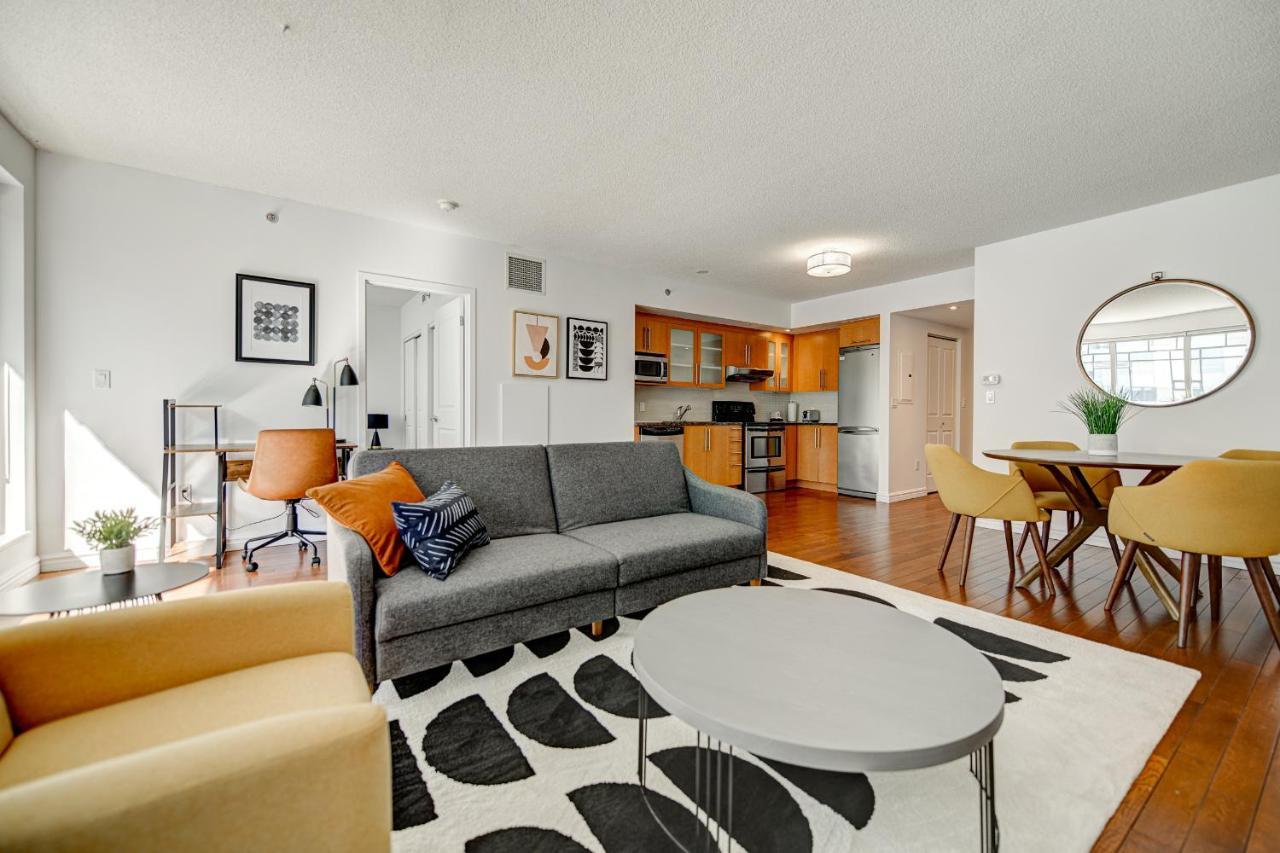 Le Mille Neuf Furnished Apartments Montreal Exterior foto